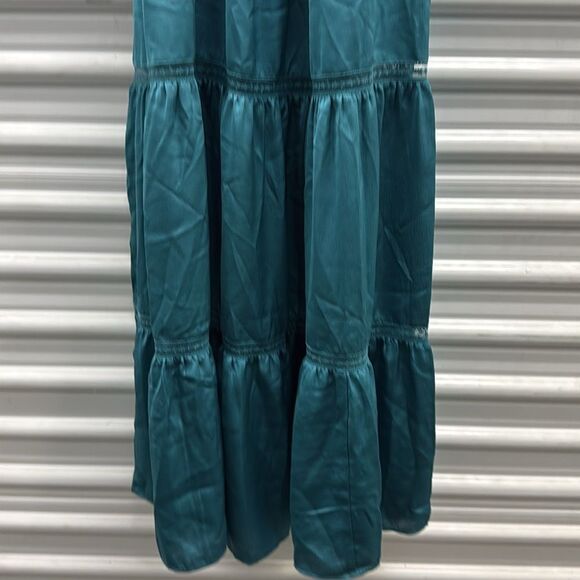 No Brand Elegant Teal Maxi Dress - Picture 4 of 4